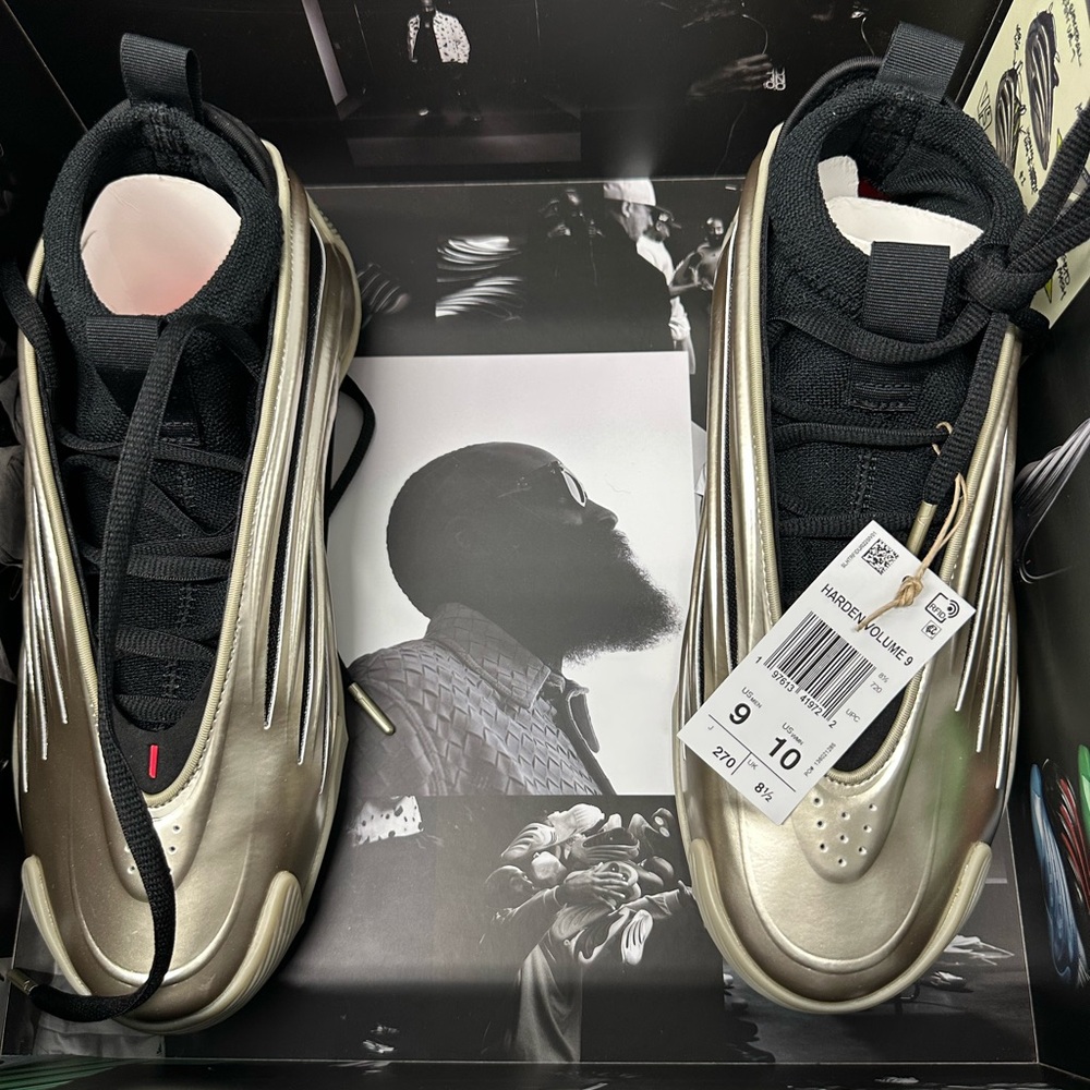 James Harden Adidas Men's Metallic Exclusive With box